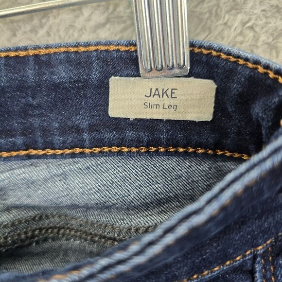 MAVI Jake Slim Leg Mid Rise Stretch Blue Denim Jeans Men's Size 29 x 30 - Picture 5 of 14